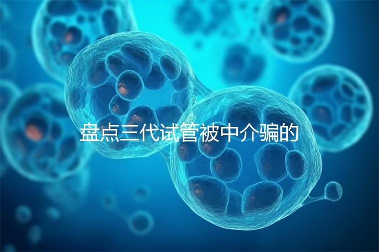 盤(pán)點(diǎn)三代試管被中介騙的經(jīng)歷，如何應(yīng)對(duì)過(guò)去的人有發(fā)言權(quán)