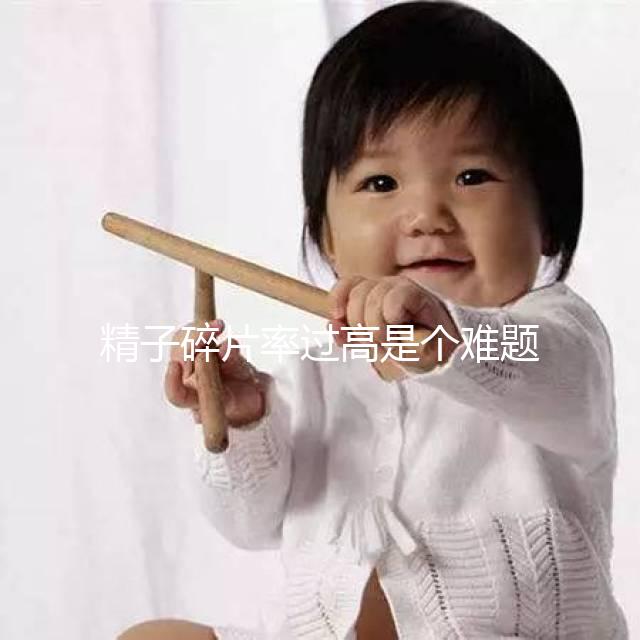 精子碎片率過高是個難題，改善質量只靠勃銳精可不行