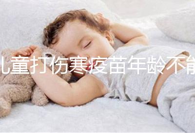 兒童打傷寒疫苗年齡不能過(guò)小，2歲以下不滿足接種條件