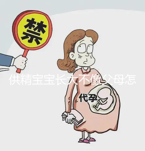供精寶寶長大不像父母怎么辦？以后慢慢像爸爸也不無可能