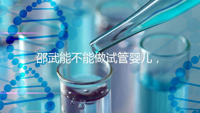 邵武能不能做試管嬰兒，做一次成功率有多高？